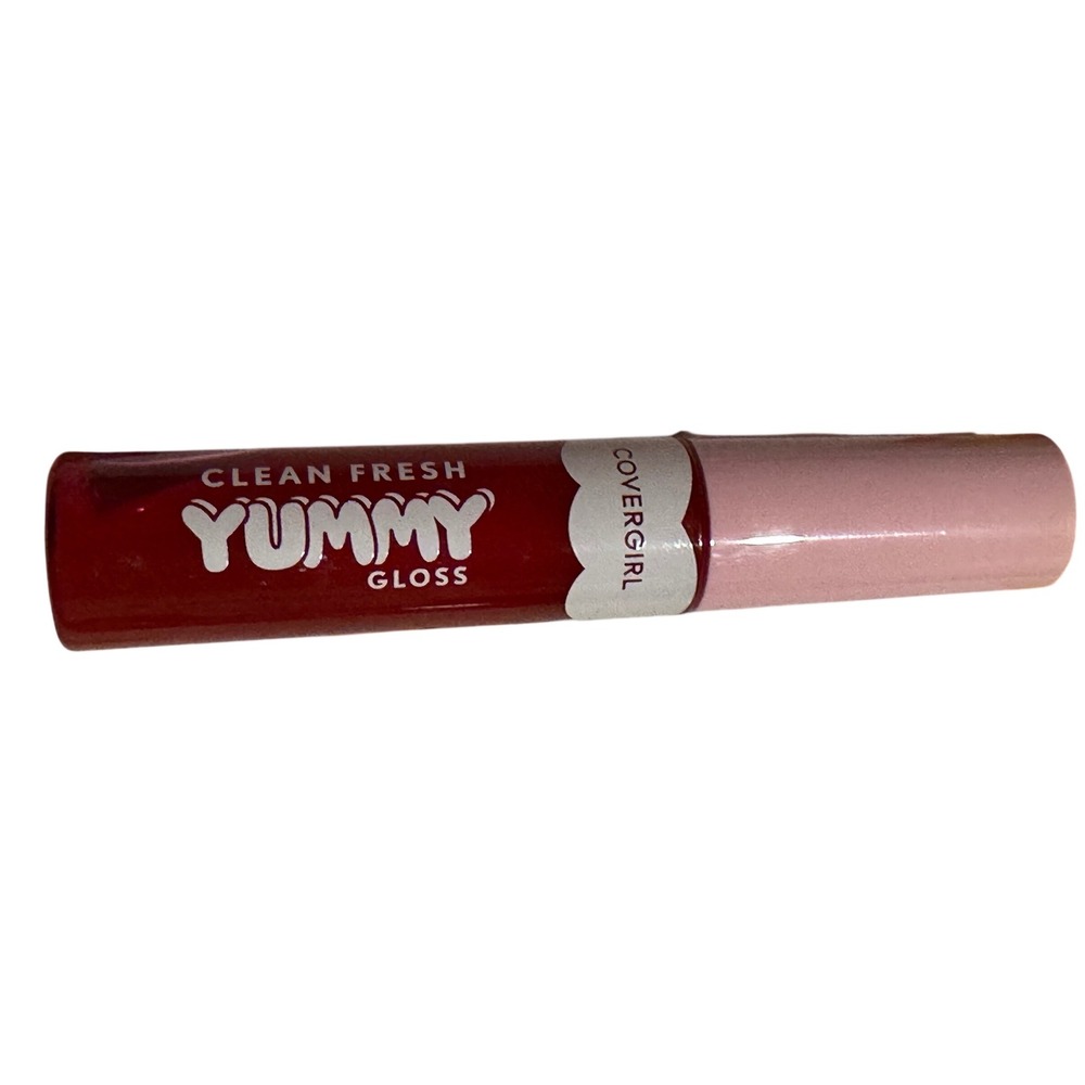 CoverGirl Clean Fresh Yummy Gloss 350 You're Just Jelly Berry Red Lip Gloss 10mL